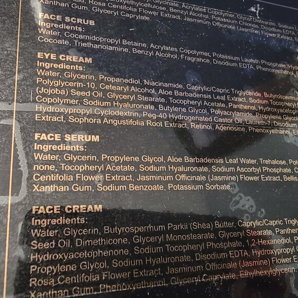 YEALIR Men's skin Care Set Boxed Gift 5 Piece Set - Picture 11 of 12